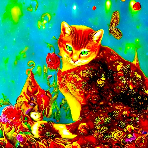 Original Artptints unframed Other - 12 Different Art Prints, Unique, Whimsical, 81/2” x 11" Signed, Dated by Artist